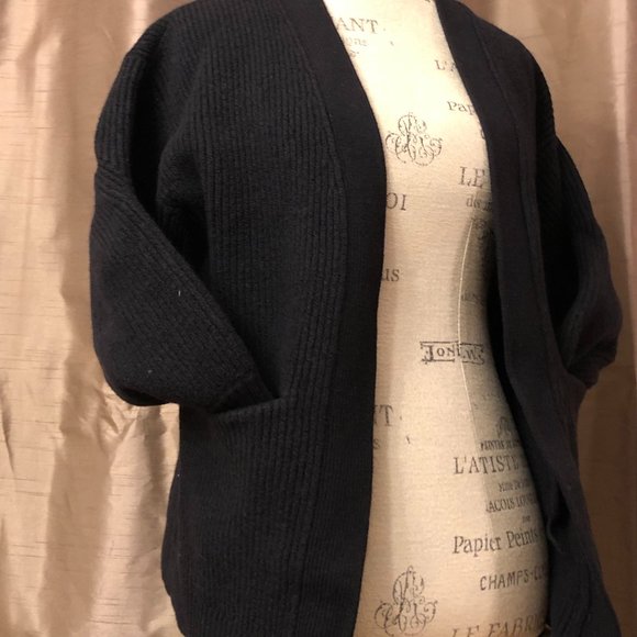 Wilfred Free Unwind Waist Heavy Cardigan Open-front: Size S - Picture 8 of 13